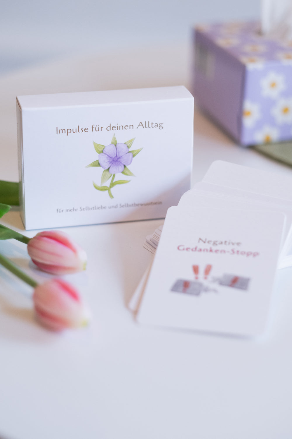 Wohlfühlkarten für mehr Achtsamkeit und Selbstliebe