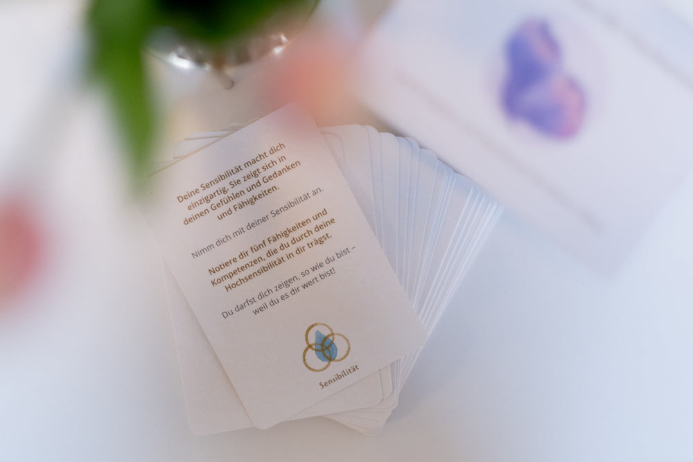 Wohlfühlkarten für hochsensible Erwachsene