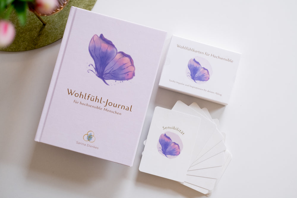 Bundle: Journal und Wohlfühlkarten für Hochsensible