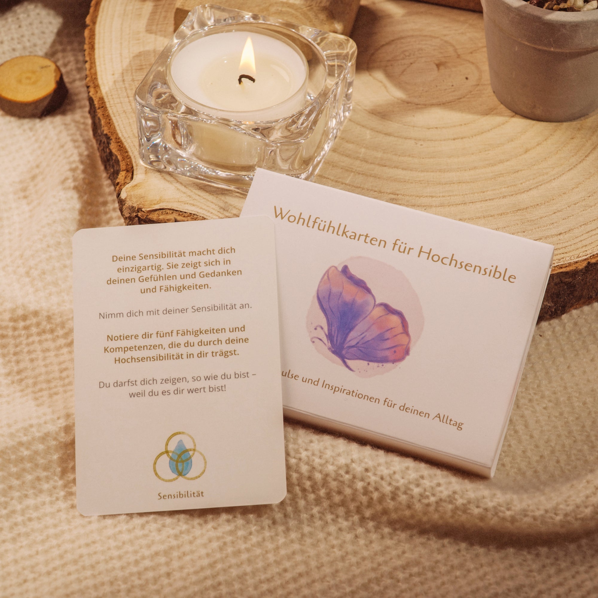Wohlfühlkarten für hochsensible Erwachsene