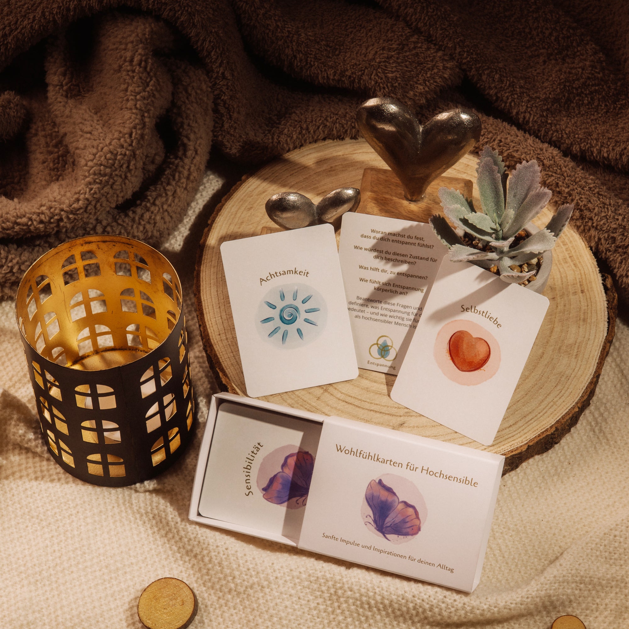 Wohlfühlkarten für hochsensible Erwachsene